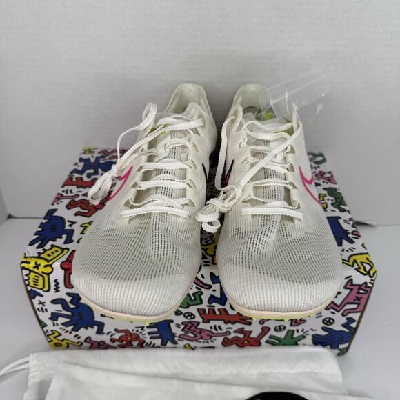 NEW Nike Men's Zoom Mamba 6 Sail Pink Track & Field Spikes DR2733-101 Size 10.5 - Picture 5 of 10